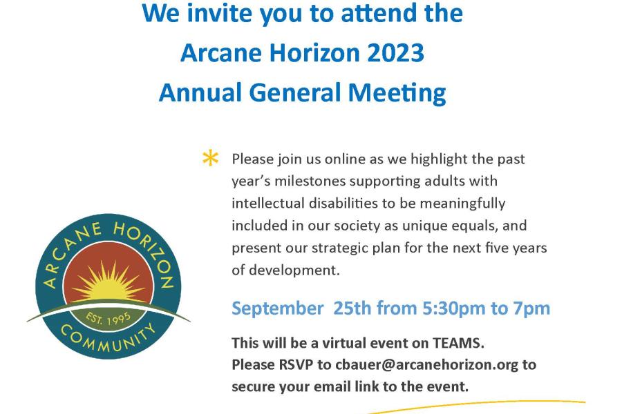 Arcane Horizon 2023 Annual General Meeting Invitation