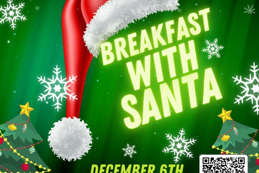 Breakfast with Santa Poster